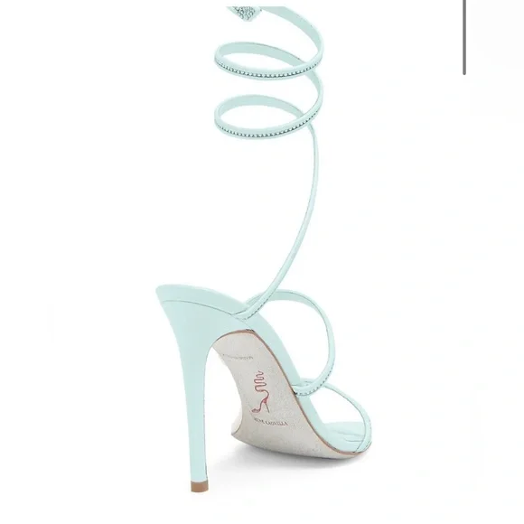 RENE CAOVILLA CLEO EMBELLISHED WRAP SANDAL - Picture 3 of 7